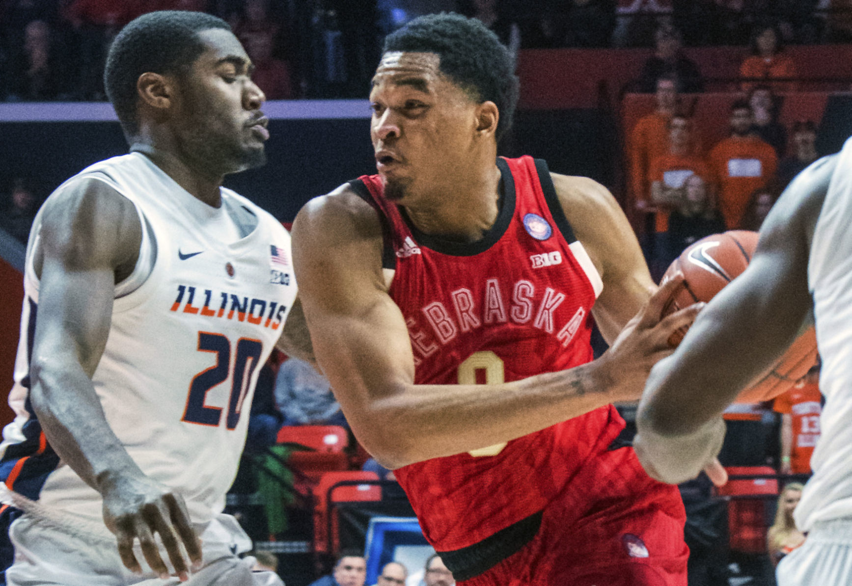 Nebraska Illinois Basketball